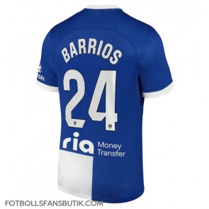 Atletico Madrid Pablo Barrios #24 Replika Bortatröja 2023-24 Kortärmad